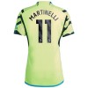 Camiseta de fútbol Arsenal Martinelli 11 Segunda Equipación 23-24 - Hombre